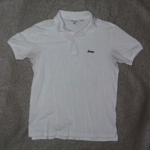Lacoste Boys Short Sleeve Button Up Polo